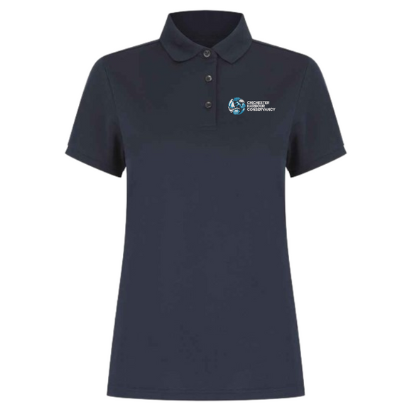 Chichester Harbour Conservancy Ladies Polo Shirt