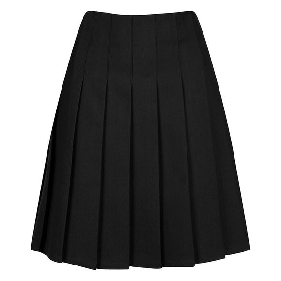 Zeco Black Knife Pleat Skirt