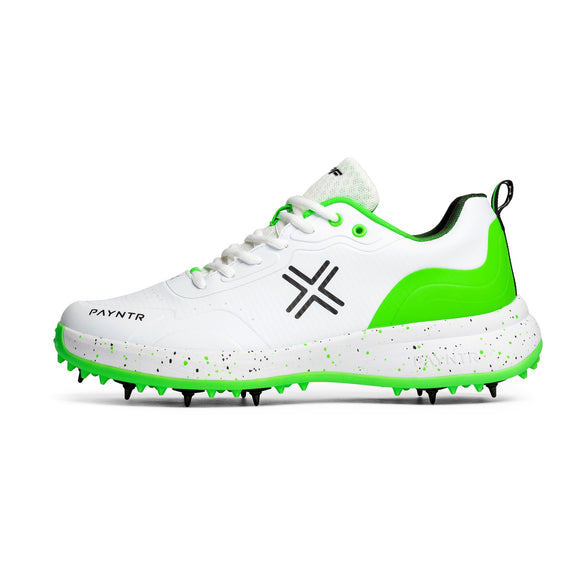 Payntr XPF-AR All Rounder Spikes White & Green (SALE)