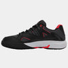 K-SWISS Tura Team Padel M (Black/Microchip/NeonLava)