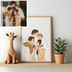 Custom A4 Cartoon Framed Photo