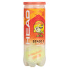 Head Stage 2 Orange Junior Tennis Balls Tube of 3