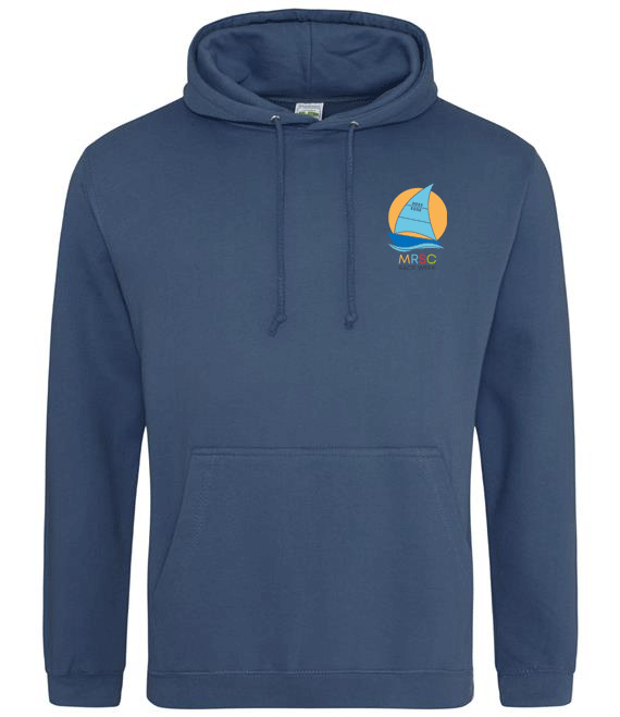 2023 - Mengeham Rythe SC Race Week Logo embroidered on front and printed on the back Junior Hooded Top