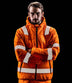 Hi Vis Padded Jacket