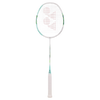 yonex-astrox-01-feel-badminton-racket-white-mint-on-a-white-background-face