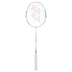 yonex-astrox-01-feel-badminton-racket-white-mint-on-a-white-background-face