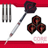 CORE PLUS TUNGSTEN STEEL TIP DART - 80% TUNGSTEN