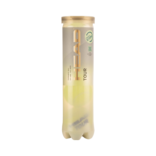 HEAD Tour 4 Tennis Balls Single Can