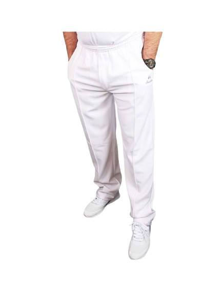 White Henselite Bowls Trousers