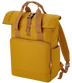 BagBase Recycled Twin Handle Roll-Top Laptop Backpack
