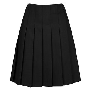 Zeco Black Knife Pleat Skirt