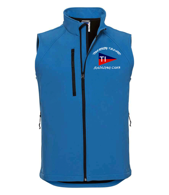 Thorney Island SC Soft Shell Gilet