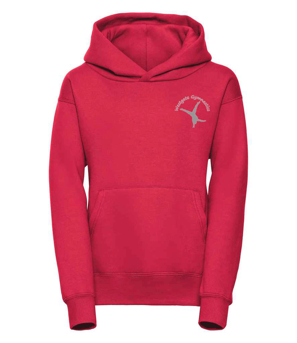 Westgate Gymnastics Boys Red Hoodie