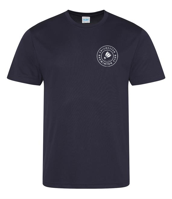 Chichester Badminton Club t-shirt men's fit