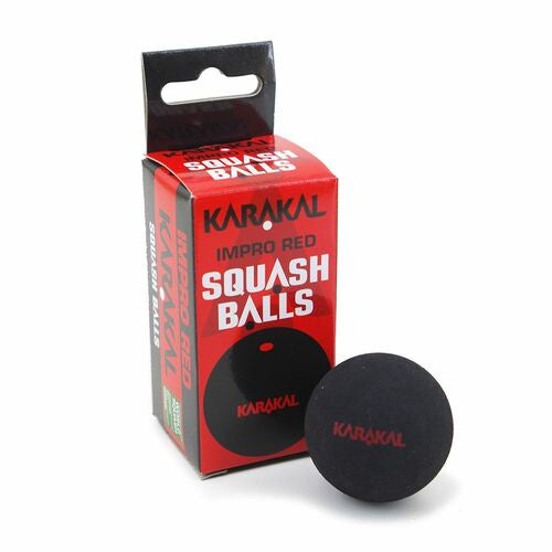 Karakal Impro Red Squash Balls (Packs Of 2)