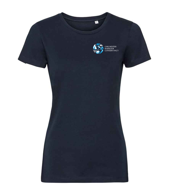 Chichester Harbour Conservancy Ladies Organic T-Shirt