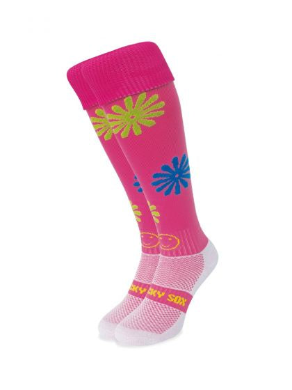 Lazy Daisy Pink WackySox