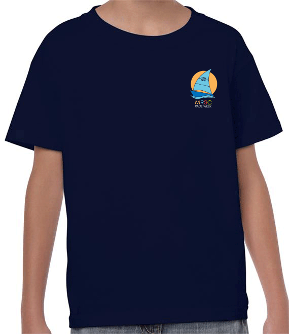 2023 Mengeham Rythe Children's t-shirt with logo printed on the front and back