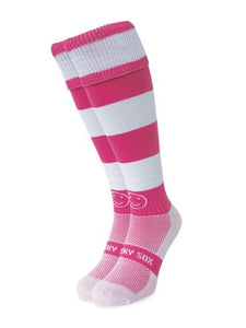 Pink and White WackySox