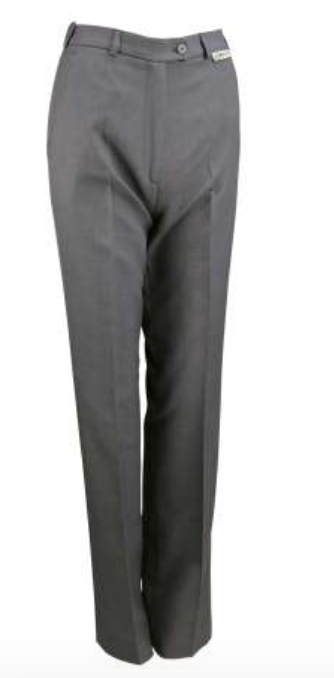 Ladies Grey Stretch Slacks