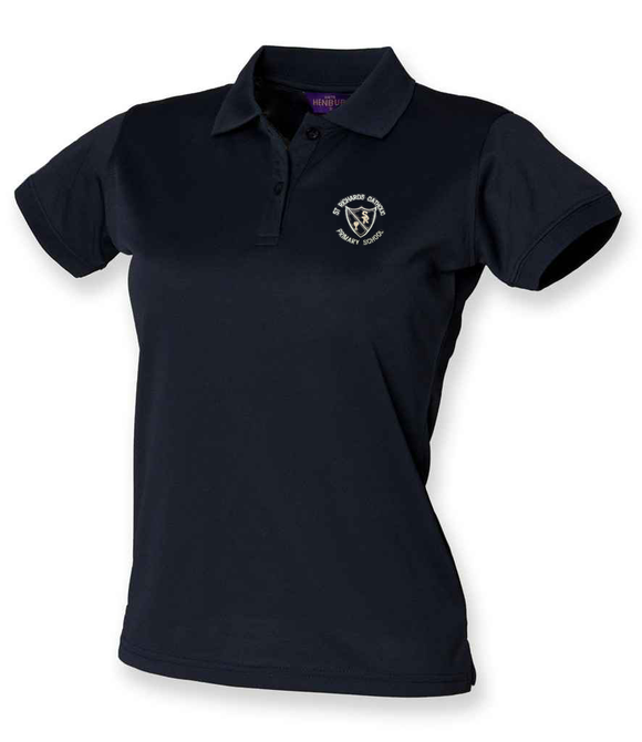 St Richards Ladies fit STAFF polo shirt