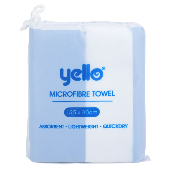 Yello Nlue Stripe Quick Dry Towel