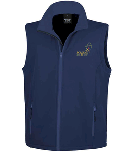 Bourne 55 Men's Navy Blue Soft Shell Gilet