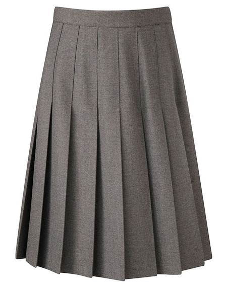 Bishop Luffa Banner Knife Pleated Skirt